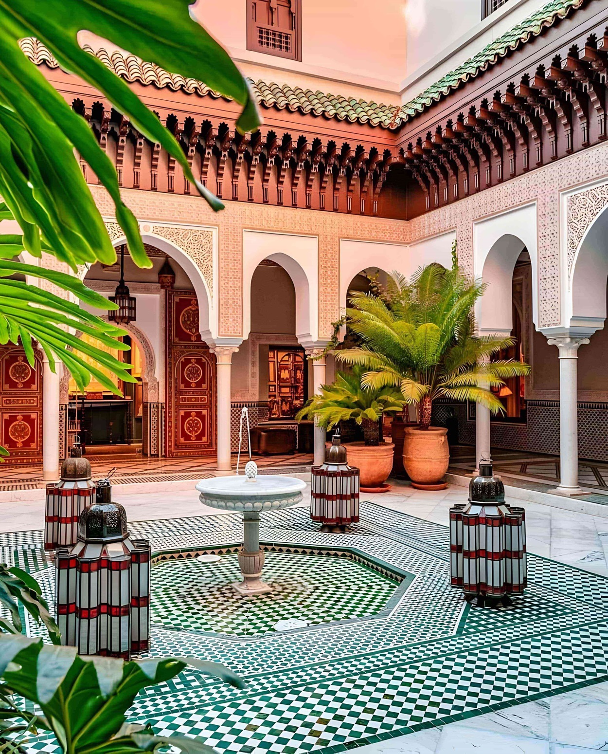 Travaux d'Artisanat Maroc-Andalou